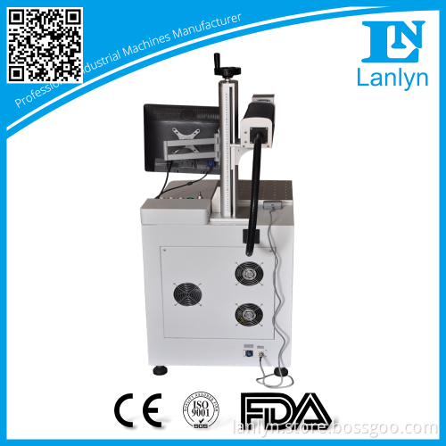 Acrylic fiber maker /fiber laser marking machine jewelry for sale
